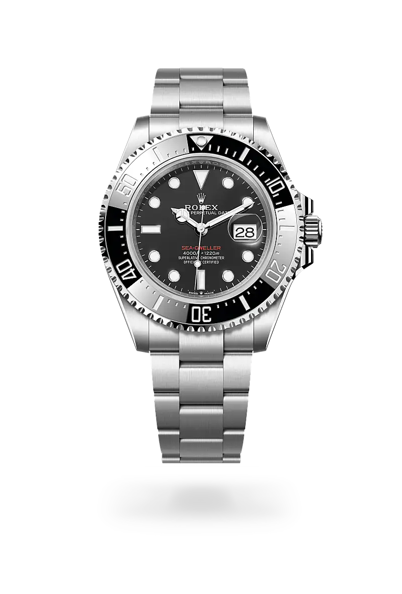 rolex sea-dweller in oystersteel, m126600-0002 - watch palace
