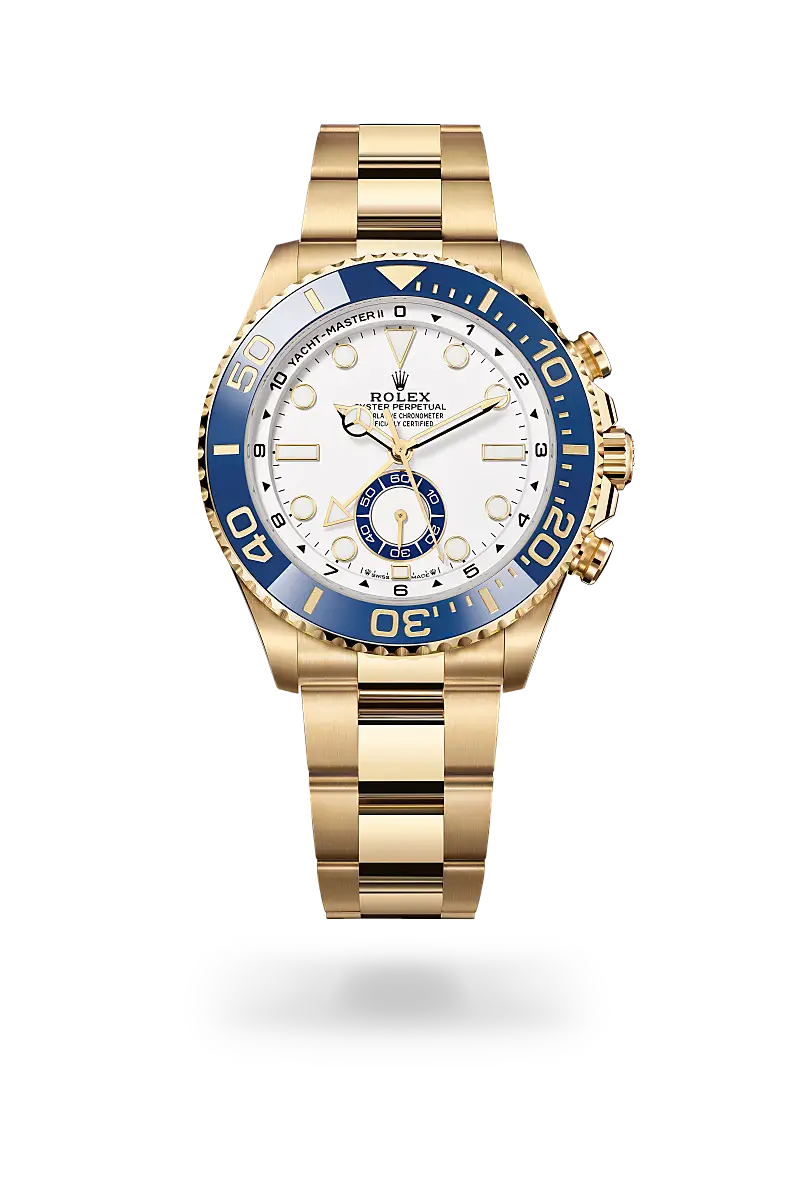 Rolex Yacht-Master II in Oyster, 44 mm, yellow gold, M126688-0001 - RETAILER