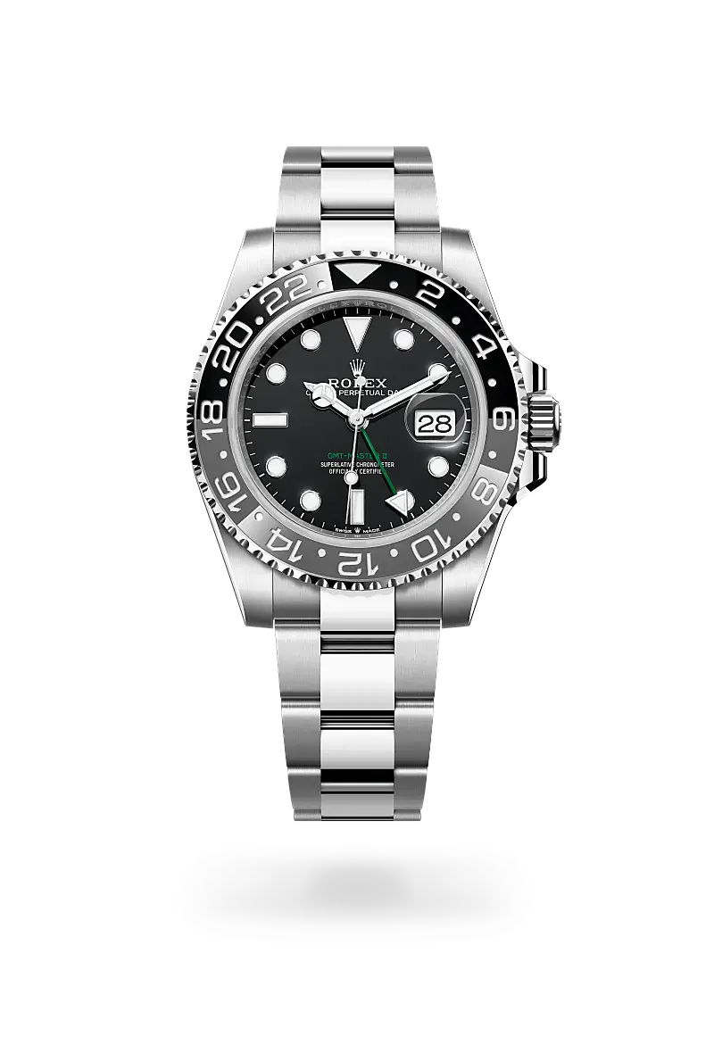 rolex gmt-master ii in oystersteel, M126710GRNR-0004- watch palace