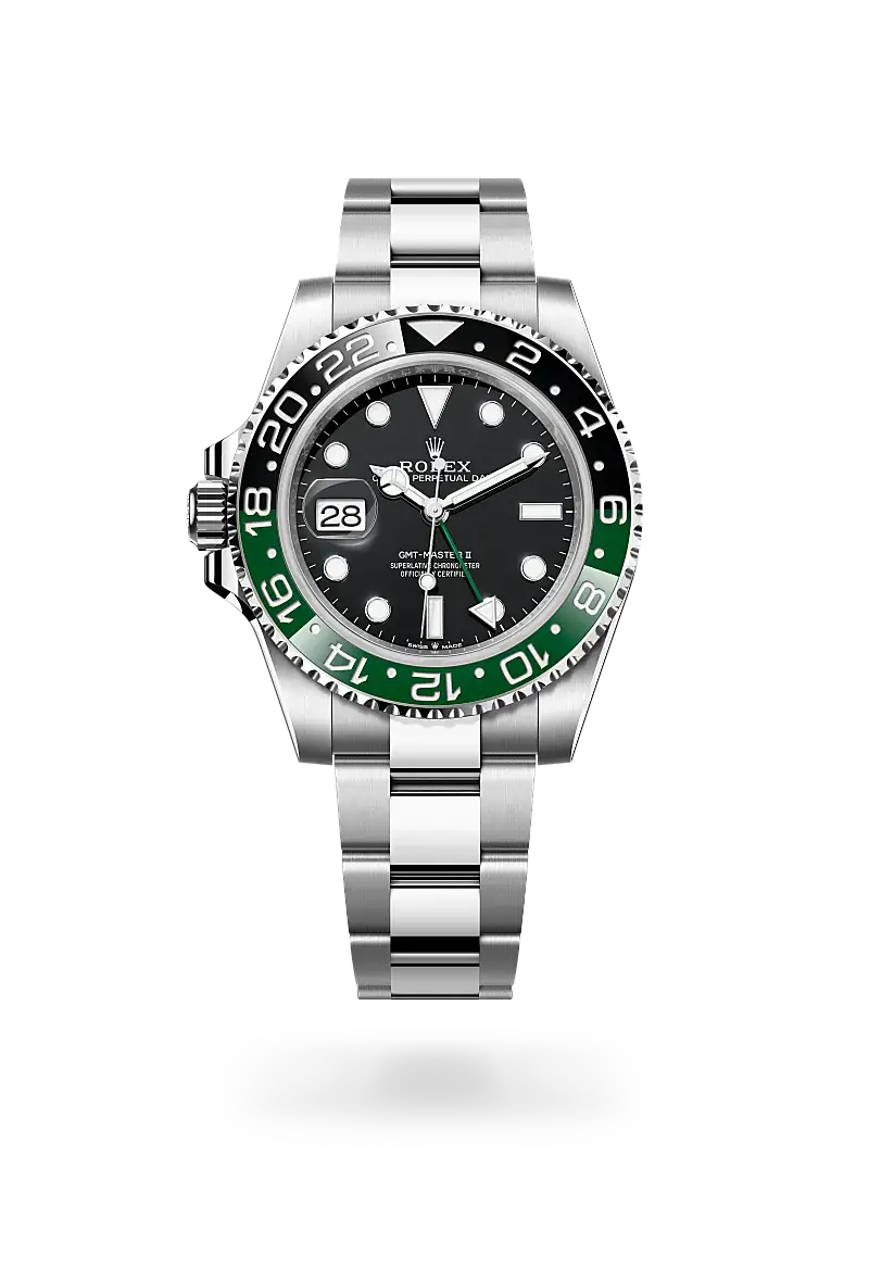 rolex gmt-master ii in oystersteel, m126720vtnr-0001 - watch palace