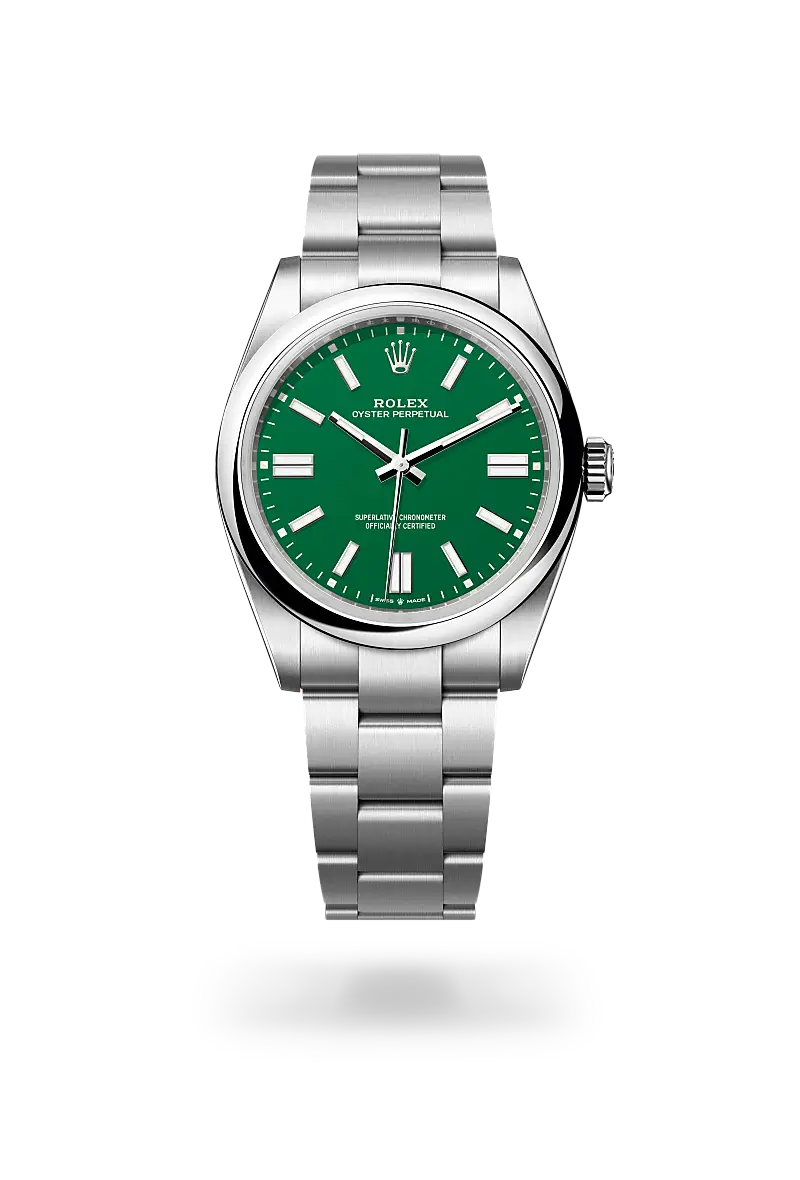 rolex oyster perpetual in oystersteel, m134300-0004 - watch palace