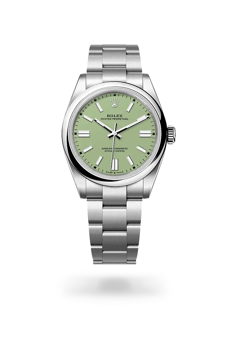 rolex oyster perpetual in oystersteel, m134300-0006 - watch palace