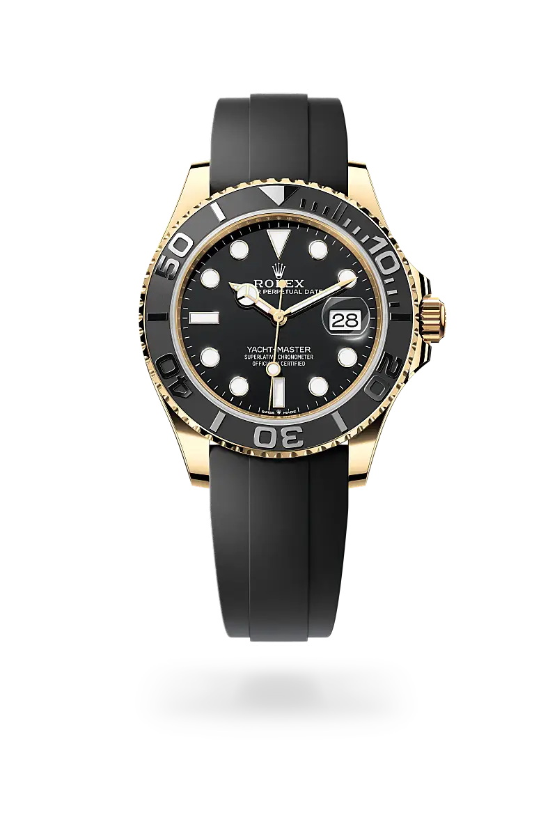 rolex yacht-master in 18 ct yellow gold, m226658-0001 - watch palace