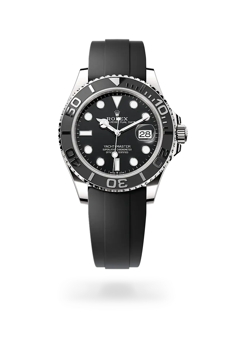 rolex yacht-master in 18 ct white gold, m226659-0002 - watch palace