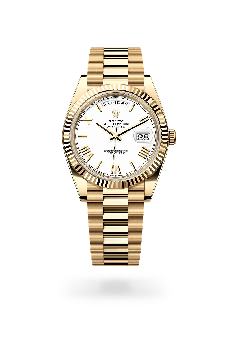 rolex day-date in 18 ct yellow gold, m228238-0042 - watch palace
