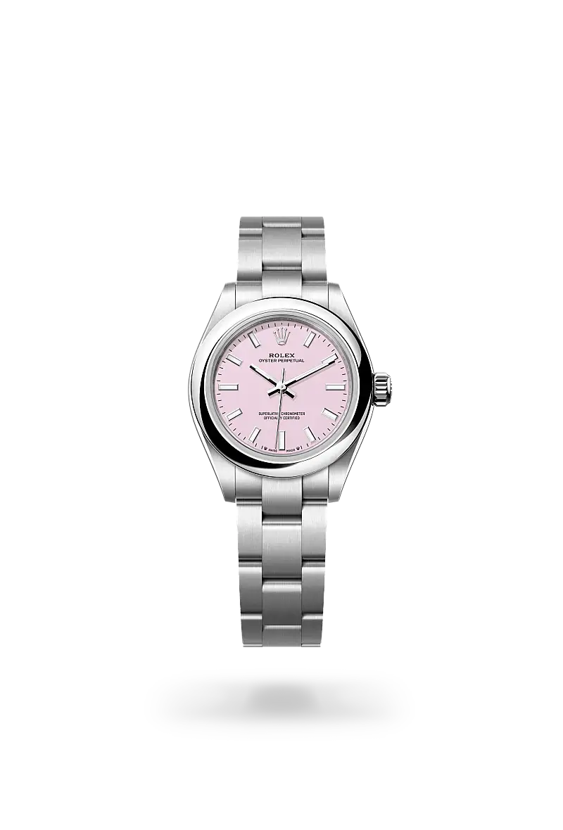 rolex oyster perpetual in oystersteel, m276200-0009 - watch palace
