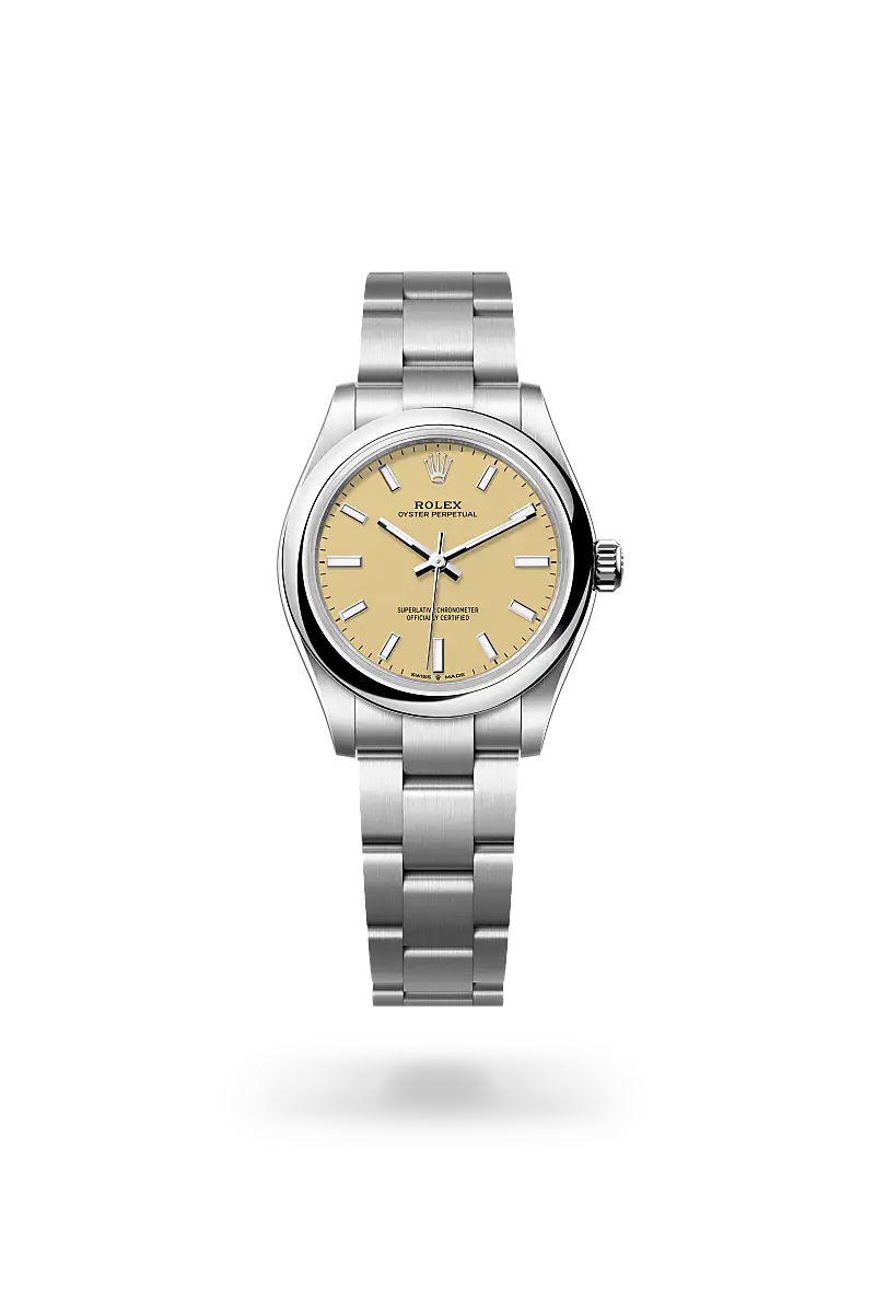 rolex oyster perpetual in oystersteel, M277200-0013- watch palace