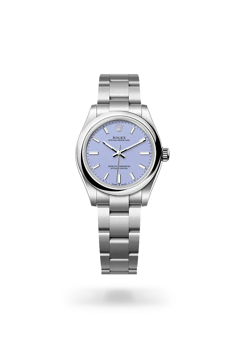 rolex oyster perpetual in oystersteel, m277200-0014 - watch palace