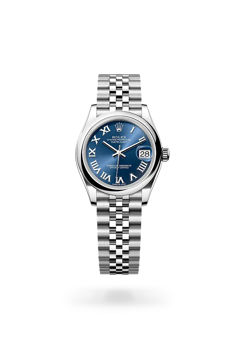 rolex datejust in oystersteel, m278240-0018 - watch palace