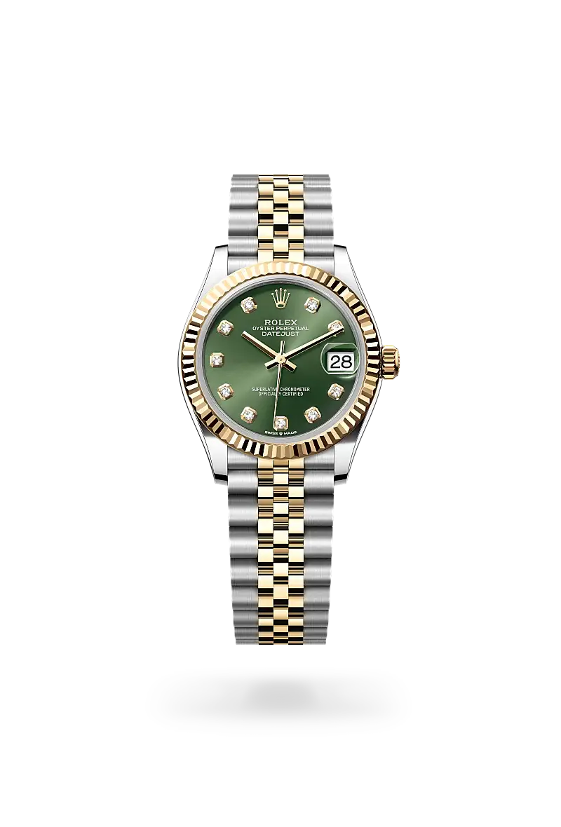 rolex datejust in yellow rolesor, M278273-0030- watch palace