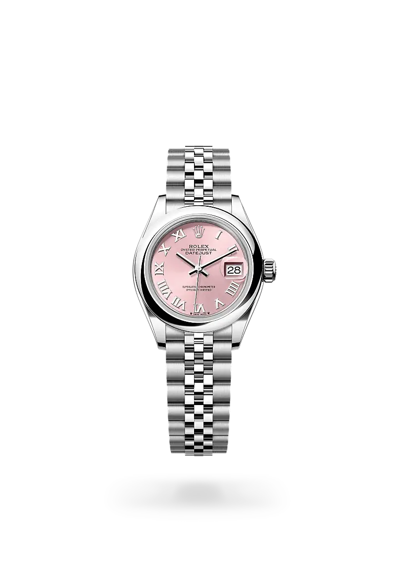 rolex lady-datejust in oystersteel, m279160-0013 - watch palace