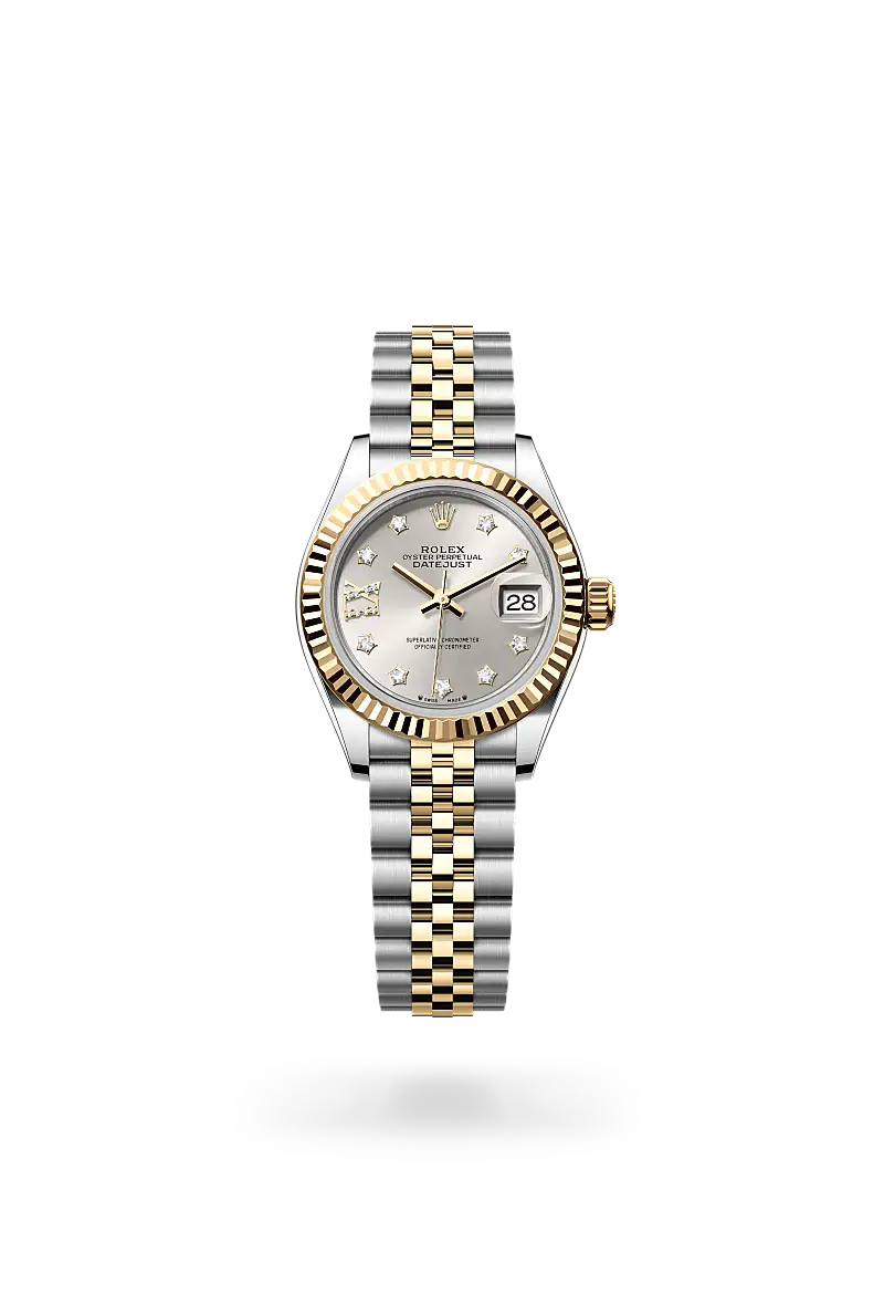 rolex lady-datejust in yellow rolesor, M279173-0003- watch palace
