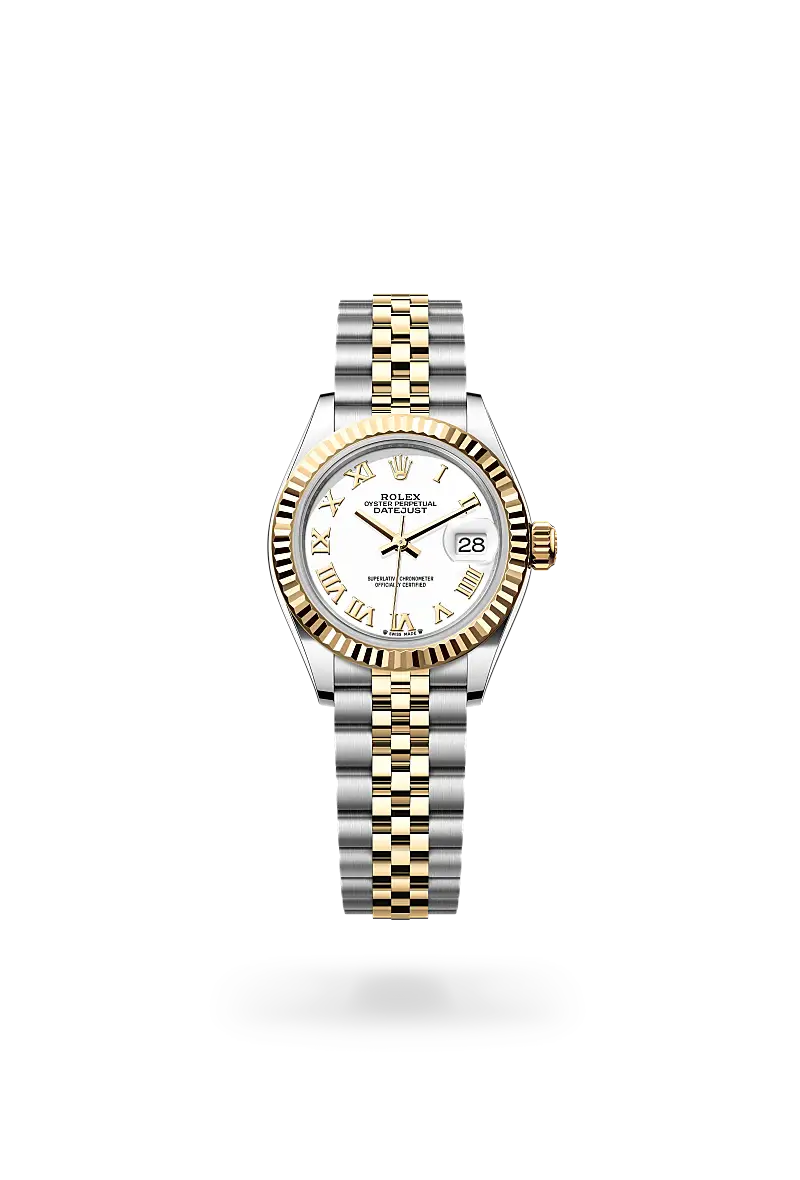 rolex lady-datejust in yellow rolesor, M279173-0023- watch palace