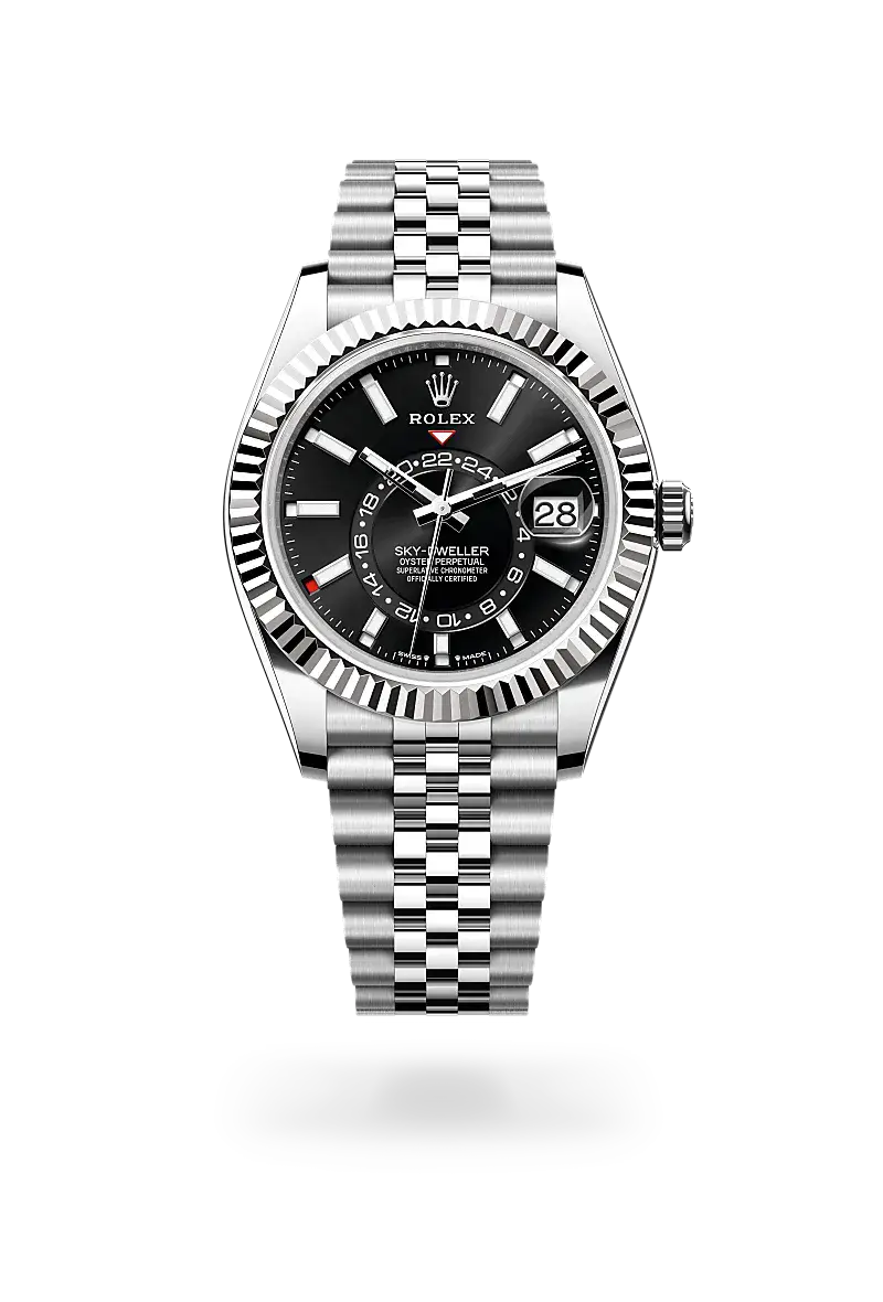 rolex sky-dweller in white rolesor, M336934-0008- watch palace