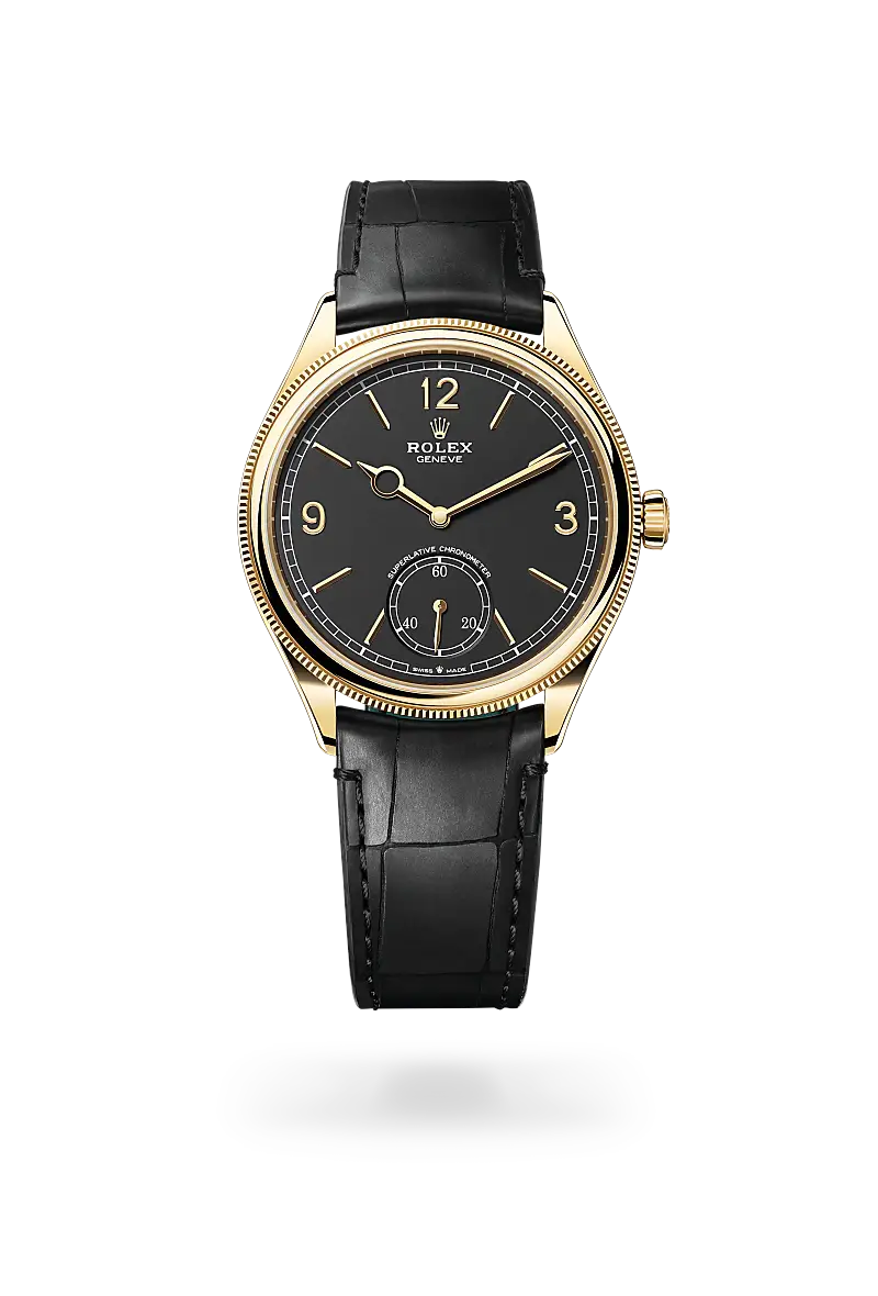 rolex 1908 in 18 ct yellow gold, M52508-0002- watch palace