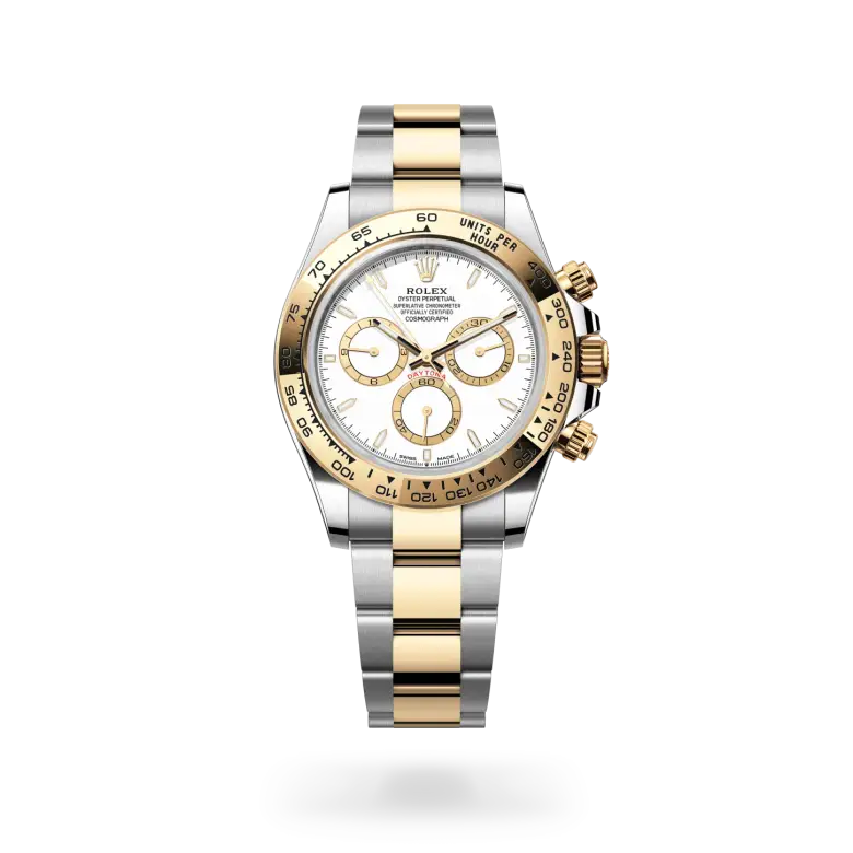 rolex cosmograph daytona in yellow rolesor, m126503-0001 - watch palace