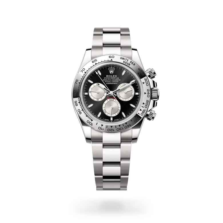 rolex cosmograph daytona in 18 ct white gold, m126509-0001 - watch palace