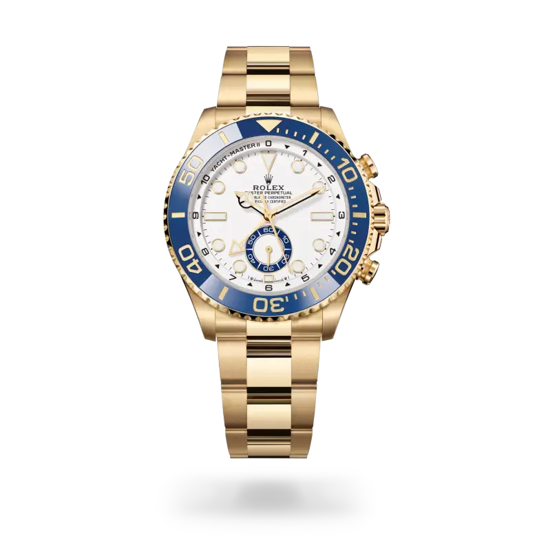 rolex yacht-master ii in 18 ct yellow gold, m126688-0001 - watch palace