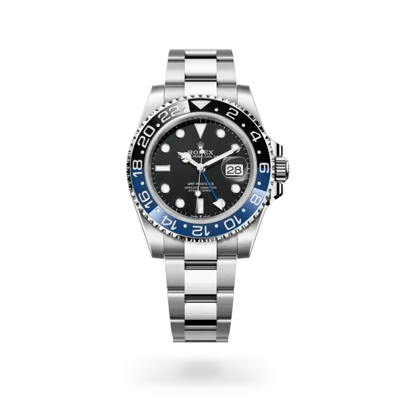 rolex gmt-master ii in oystersteel, m126710blnr-0003 - watch palace