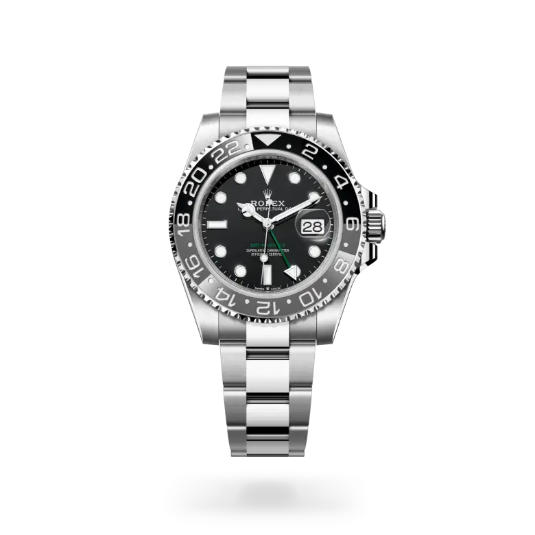 rolex gmt-master ii in oystersteel, M126710GRNR-0004- watch palace