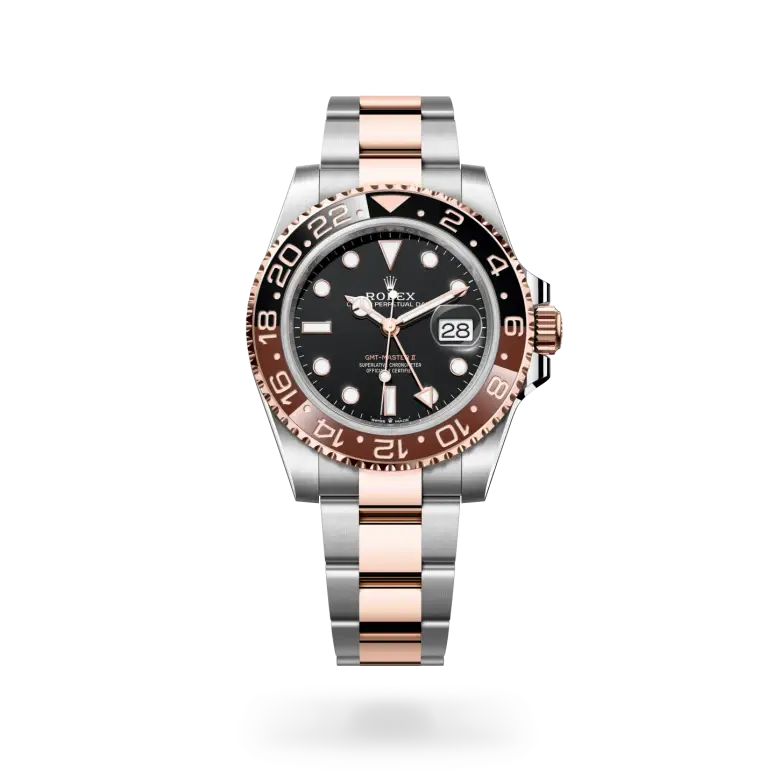 rolex gmt-master ii in everose rolesor, m126711chnr-0002 - watch palace