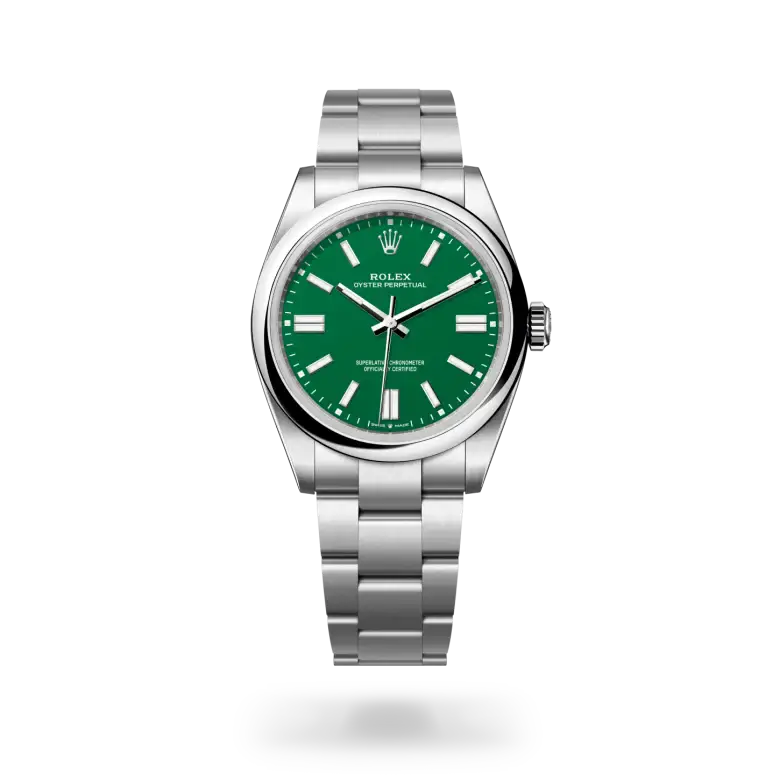 rolex oyster perpetual in oystersteel, m134300-0004 - watch palace