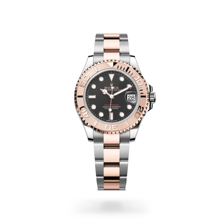 rolex yacht-master in everose rolesor, M268621-0004- watch palace