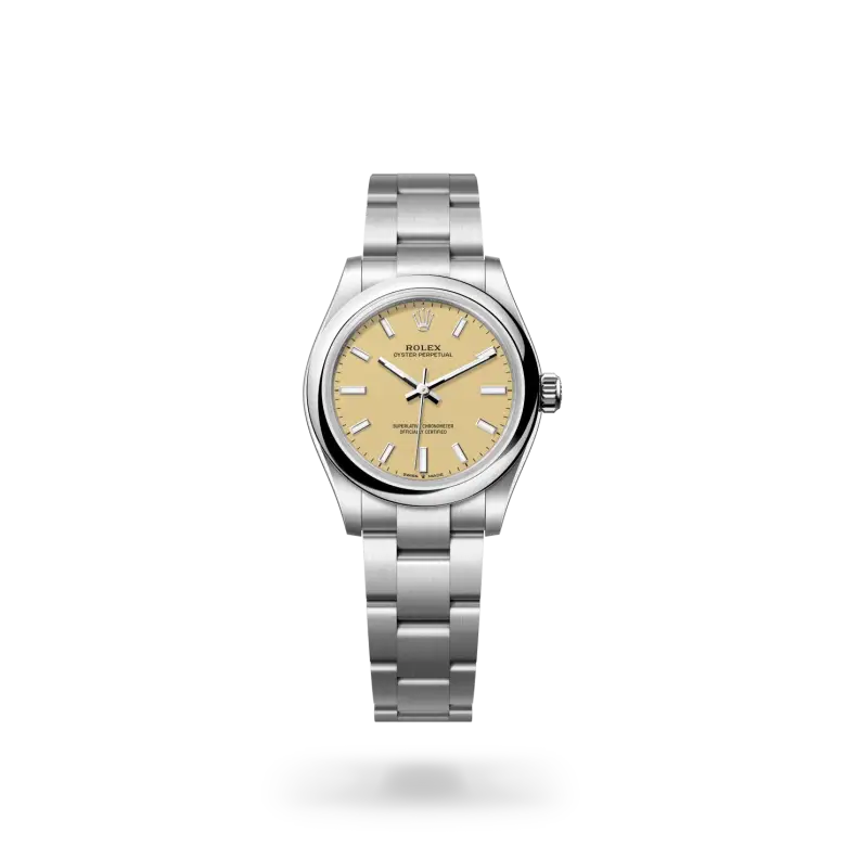rolex oyster perpetual in oystersteel, M277200-0013- watch palace