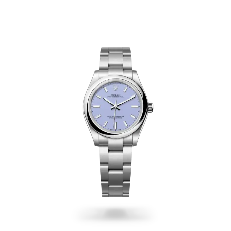 rolex oyster perpetual in oystersteel, m277200-0014 - watch palace