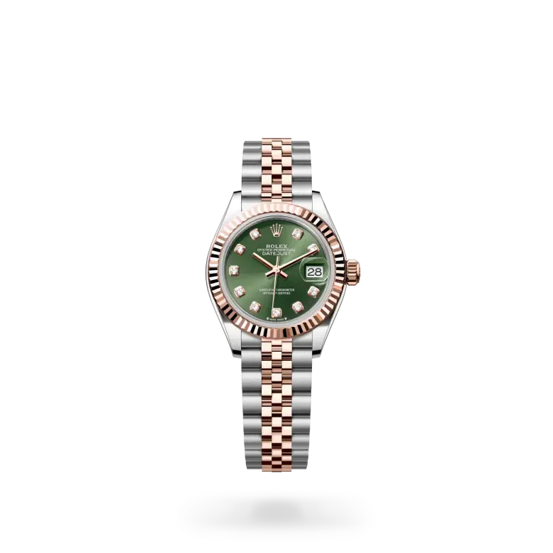 rolex lady-datejust in everose rolesor, M279171-0007- watch palace