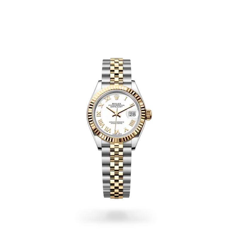 rolex lady-datejust in yellow rolesor, M279173-0023- watch palace