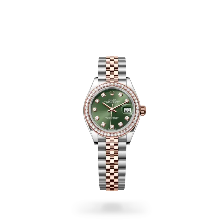 rolex lady-datejust in everose rolesor, M279381RBR-0007- watch palace