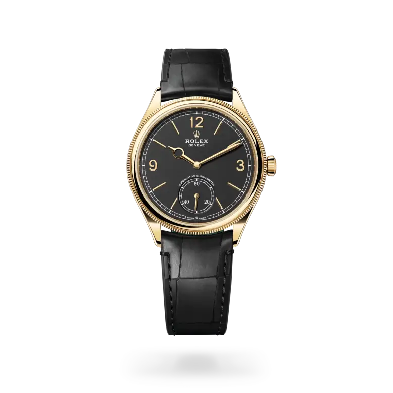 rolex 1908 in 18 ct yellow gold, M52508-0002- watch palace