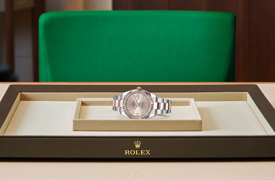 Rolex Datejust 41 in Oystersteel and Everose gold - m126331-0007 at Watch Palace