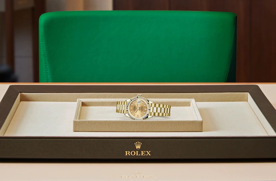 Rolex Lady-Datejust in yellow gold - m279178-0017 at Watch Palace
