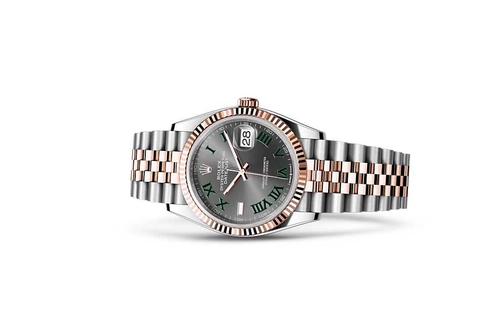 Rolex Datejust 36 in Oystersteel and Everose gold - m126231-0029 at Watch Palace